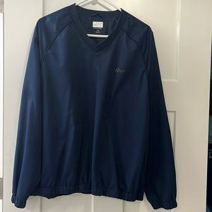 Mens size large Greg Norman pull over jacket.